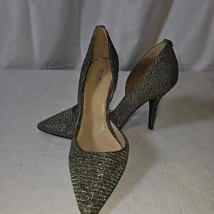 Michael Kors Nathalie Flex Pump Glitter High‎ Heels Women’s 9M